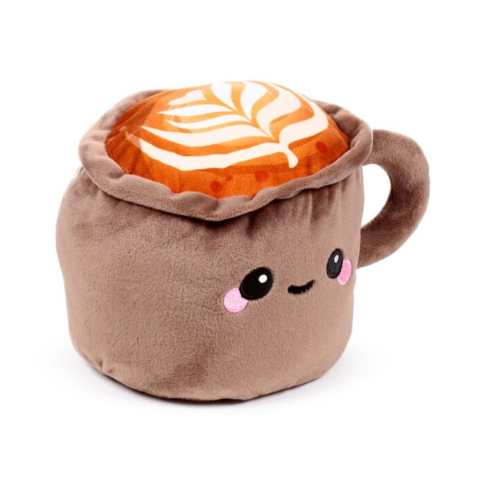 Foodiemals Cappuccino Plüsch Türstopper