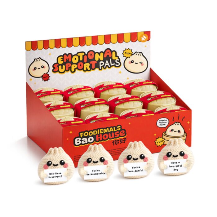 Häkel-Freund für die Seele Überraschung Foodiemals Bao House Bao Bun
