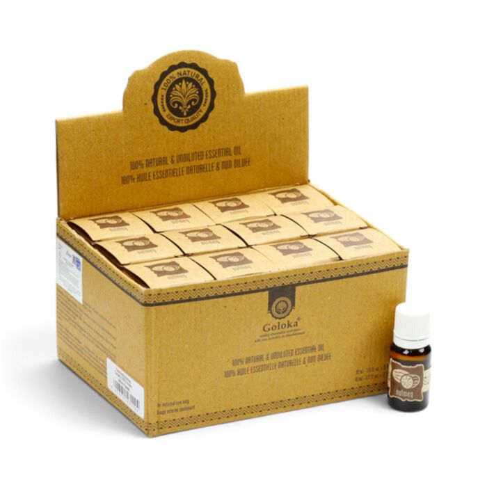 Goloka Muskatnuss Natürliches ätherisches Öl 10ml