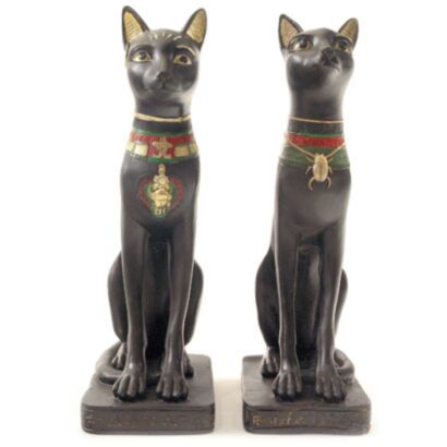 Ägypten Bastet Katze Schwarz