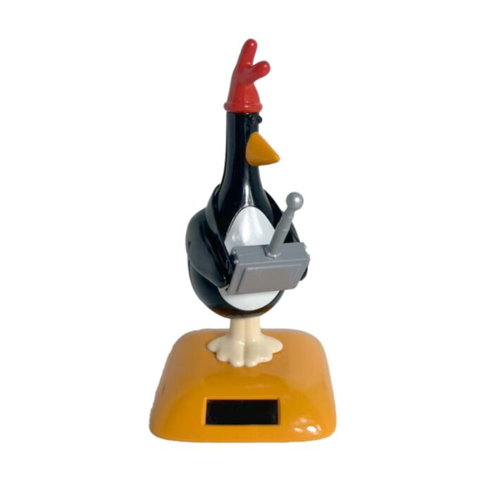 Wallace & Gromit Feathers McGraw Solar Pal Wackelfigur