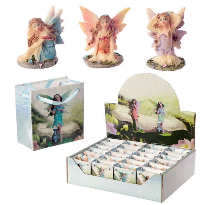 Blumenfee in Geschenktüte