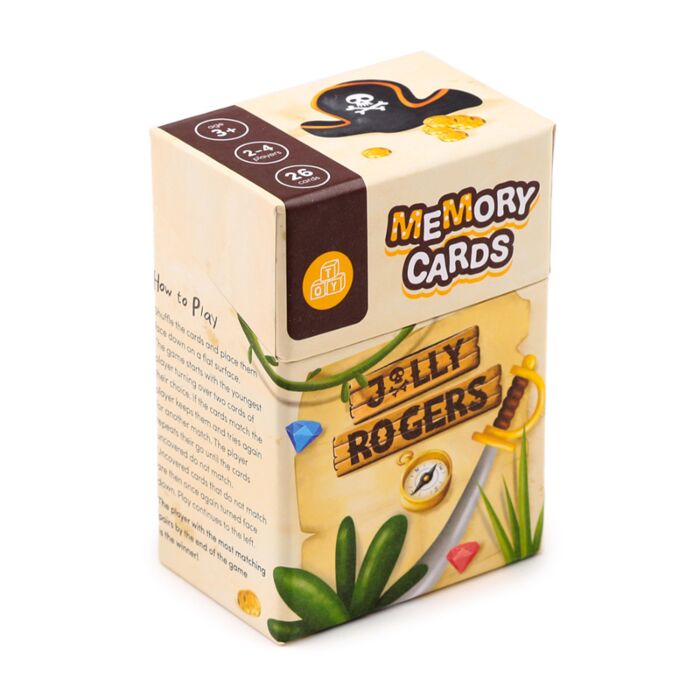 Jolly Rogers Piraten Memory-Spiel für Kinder