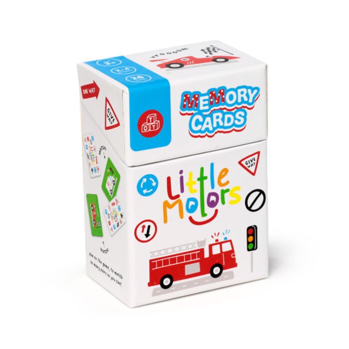 Little Motors Fahrzeuge Domino-Spiel für Kinder
