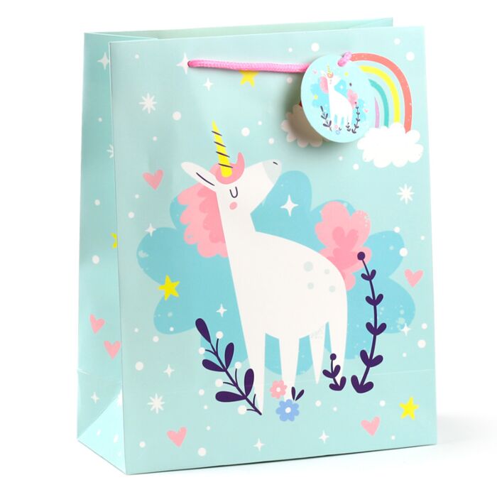 Unicorn Magic Einhorn Geschenktüte (L)