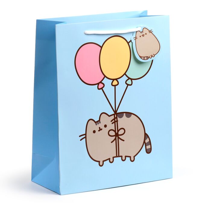 Pusheen the Cat Katze Luftballons Geschenktüte (L)