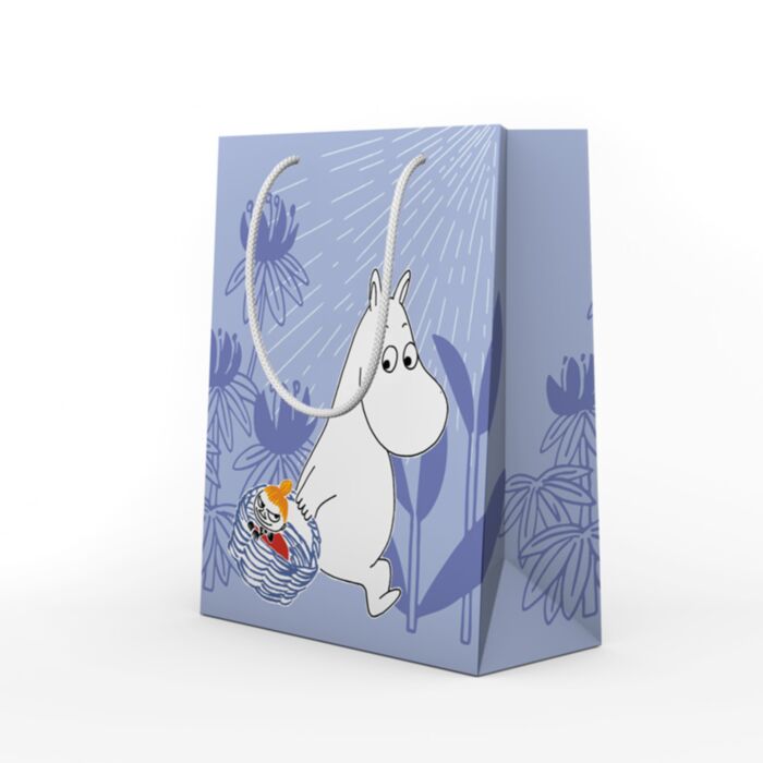 Moomin Tammi Blaue Geschenktüte (M)