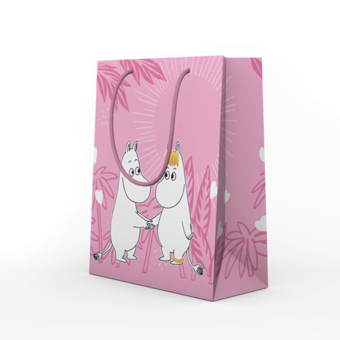 Moomin Tammi Pinke Geschenktüte (M)