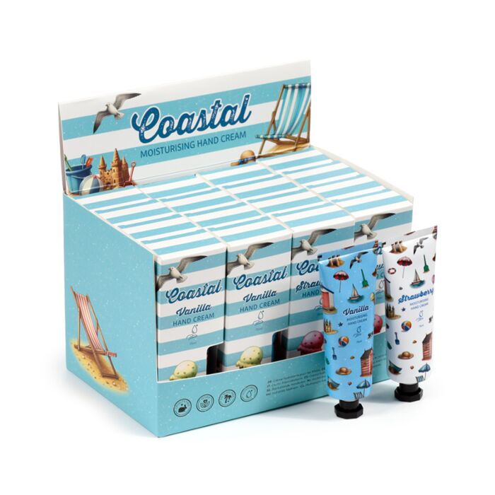 Coastal Strand Küste Feuchtigkeitsspendende Handcreme 75ml - Erdbeere & Vanille