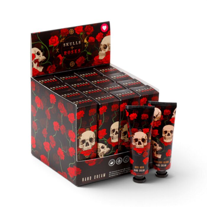 Skulls & Roses Toten Kopf & Rosen Feuchtigkeitsspendende Handcreme 30ml