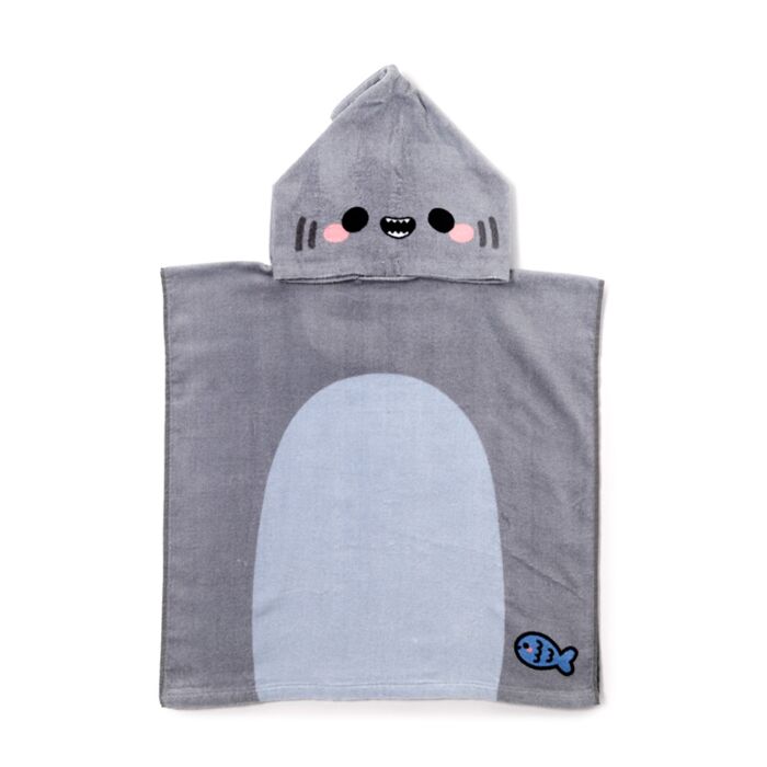 Adoramals Ocean Meerestiere Archie the Shark Hai Kinderhandtuch mit Kapuze
