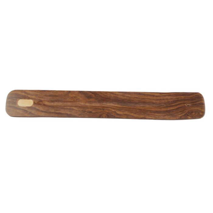 Mangoholz-Räucherstäbchenhalter mit Bleichholz-Inlay