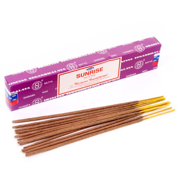 Satya Sonnenaufgang Nag Champa 12 Räucherstäbchen