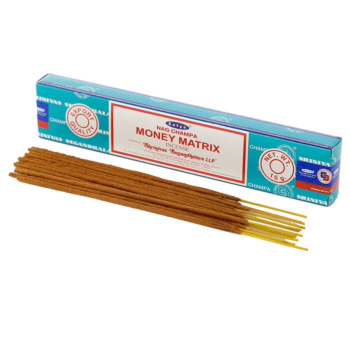 01409 Satya VFM Geldmatrix Nag Champa Räucherstäbchen