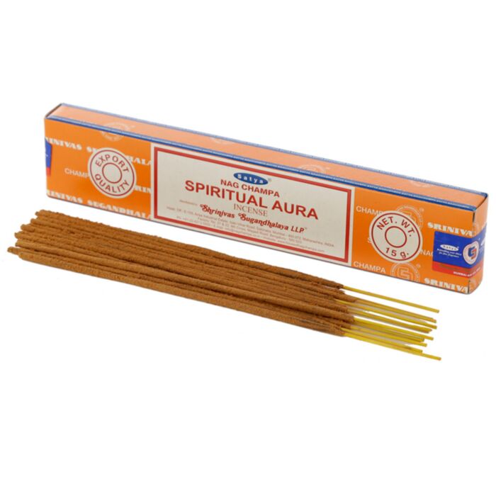 01413 Satya VFM Spirituelle Aura Nag Champa Räucherstäbchen