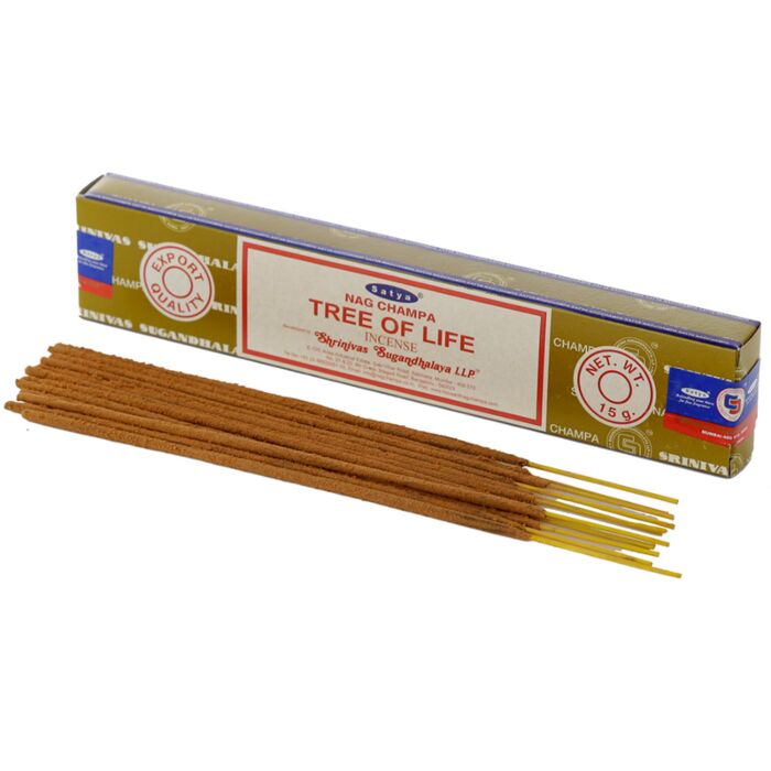 01414 Satya VFM Lebensbaum Nag Champa Räucherstäbchen