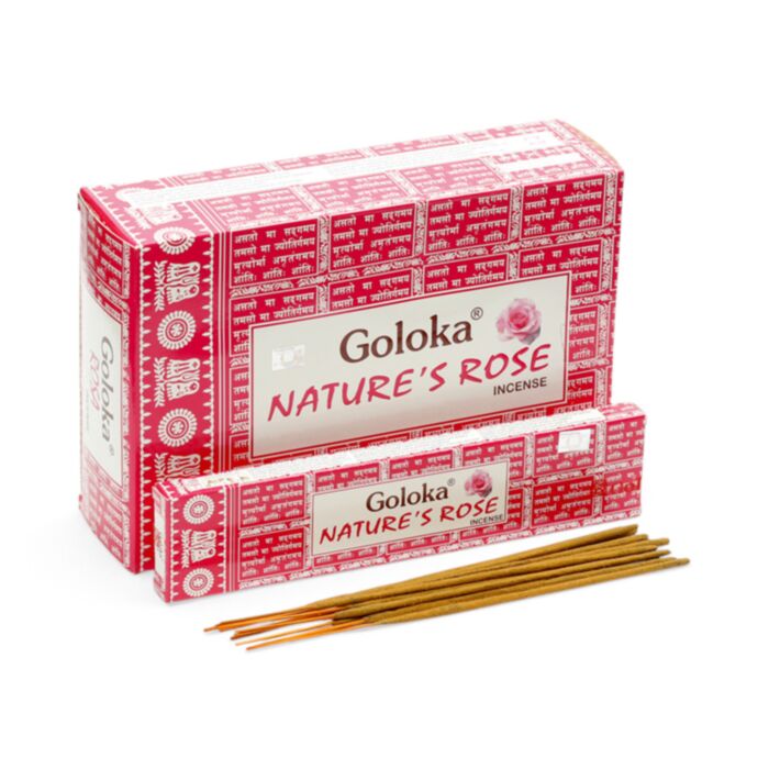 Goloka Nature's Rose Rosen Räucherstäbchen