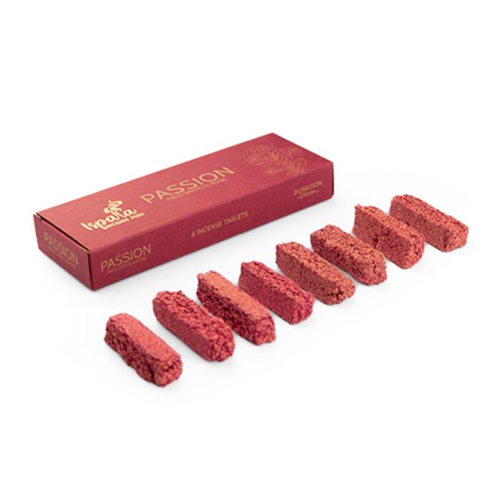 Ispalla Peruanische Palo Santo & Rose Passion Räuchertabletten