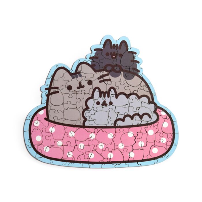 Pusheen the Cat Katze Figuratives Holzpuzzle 130 Teile 