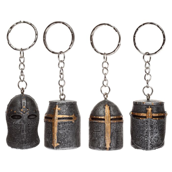 Mittelalter Ritterhelm Schlüsselanhänger