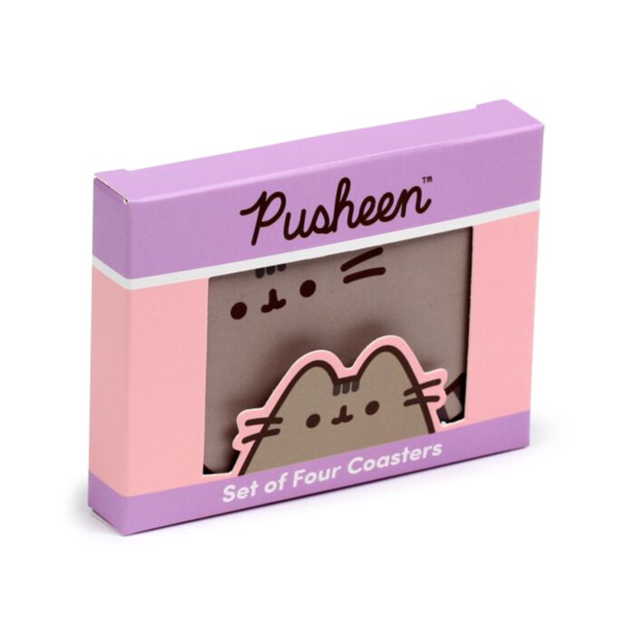 Pusheen the Cat Katze Untersetzer 4er-Set
