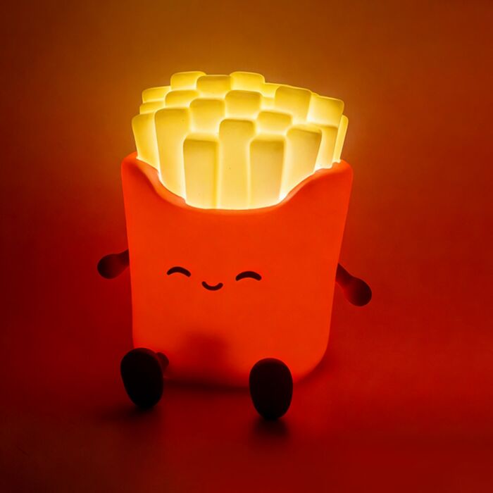 Foodiemals French Fries Pommes LED-Nachtlicht