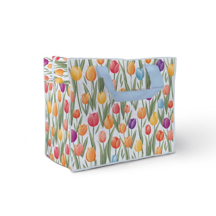 Tulips Tulpen Aufbewahrungstasche mit Reißverschluss