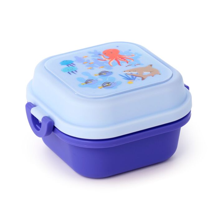 Mariniverse Ozean Stapelbare Bento-Lunchbox mit Clipverschluss