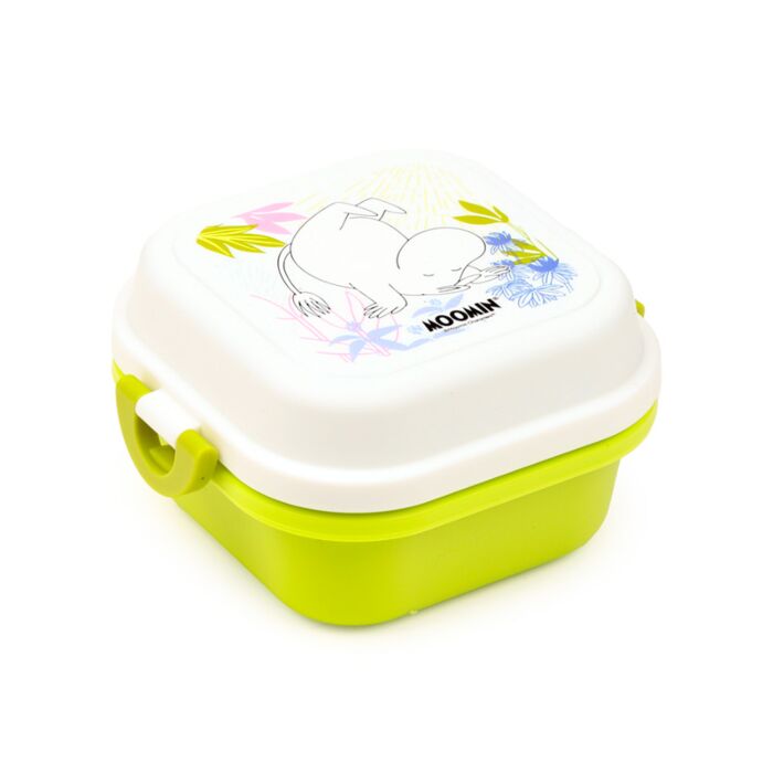 Moomin Mumin Stapelbare Bento-Lunchbox mit Clipverschluss