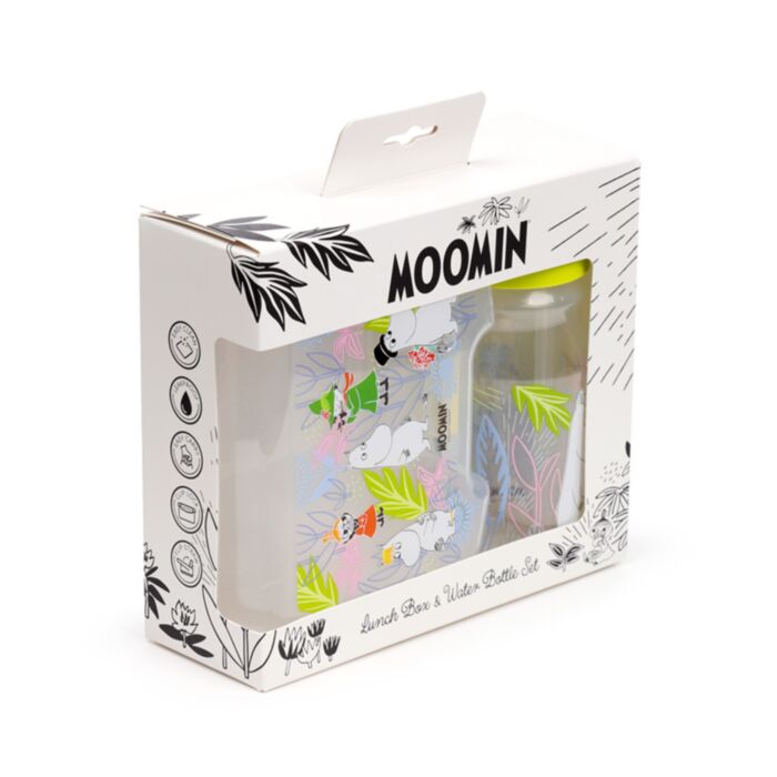 Moomin Mumin Tammi Brotbox & Trinkflasche im Set