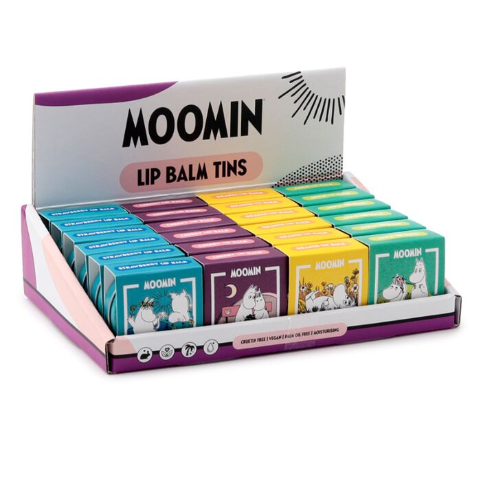Moomin Mumin Lippenbalsam in Metalldose