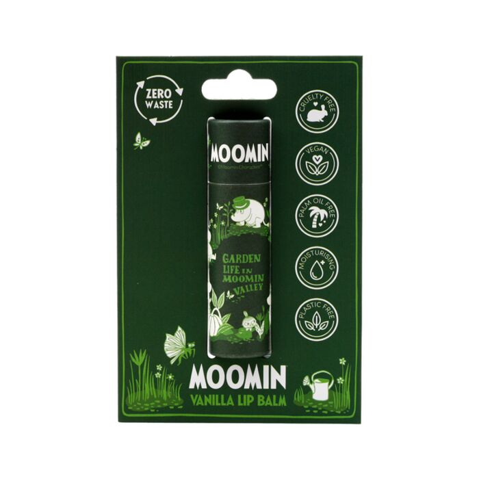 Moomin Mumin Garten Lippenpflegestift im Papierhalter