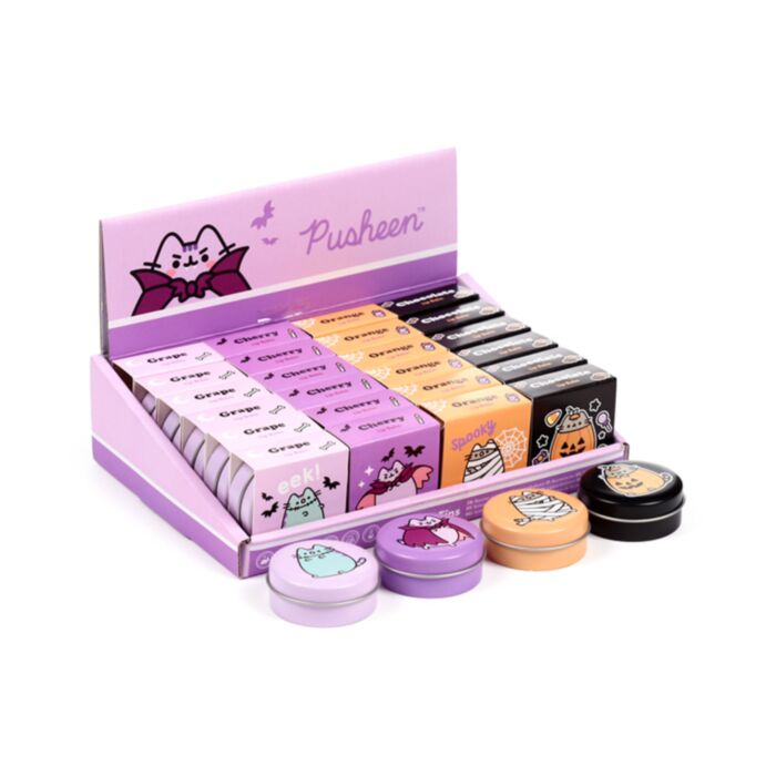 Pusheen the Cat Katze Halloween Lippenbalsam in Metalldose