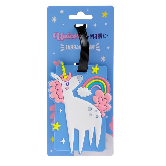 Unicorn Magic Einhorn PVC-Kofferanhänger