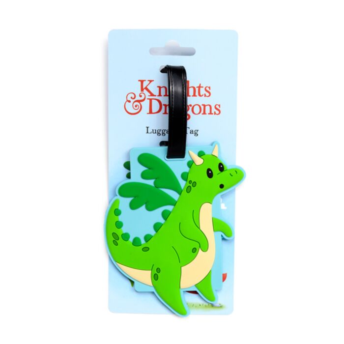 Knights & Dragons Ritter & Drachen PVC-Kofferanhänger