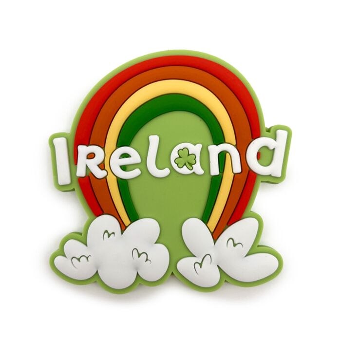 Luck of the Irish Regenbogen Irland Souvenir PVC Magnet