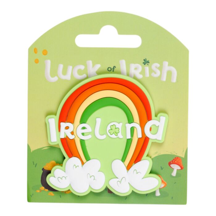 Luck of the Irish Regenbogen Irland Souvenir PVC Magnet