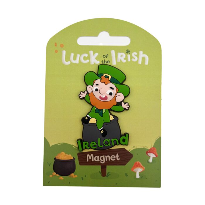 Luck of the Irish Kobald Irland Souvenir PVC Magnet