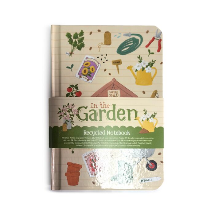 In the Garden Im Garten Notizbuch A5 Liniert Recyclingpapier