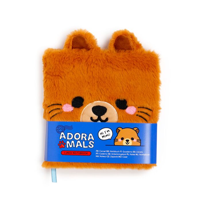 Adoramals Mimi the Marmot Murmeltier Plüsch-Notizbuch