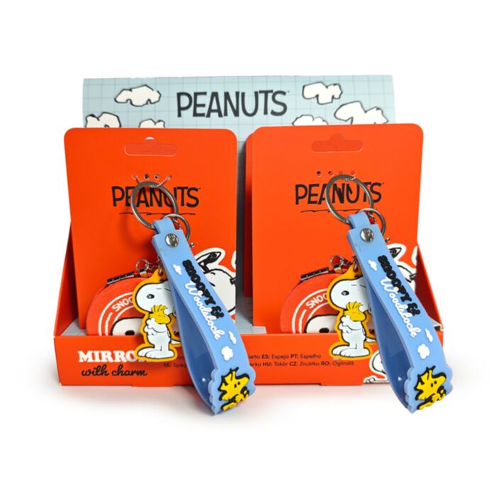 Peanuts Snoopy & Woodstock Taschenspiegel Taschen- und Schlüsselanhänger
