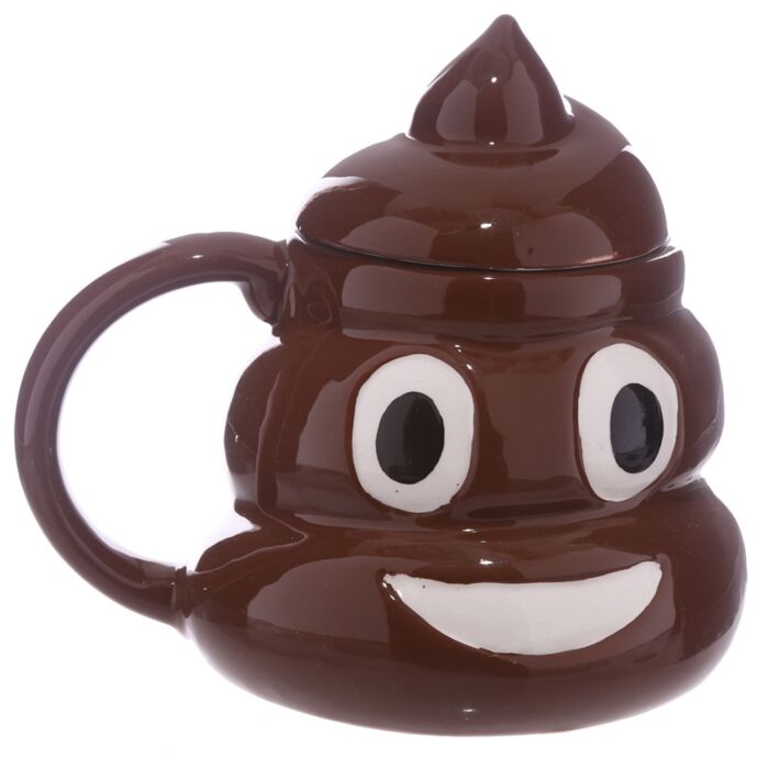 Emoji Poop Keramikbecher