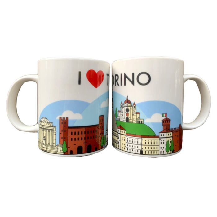 I Heart Torino Turin Porzellanbecher