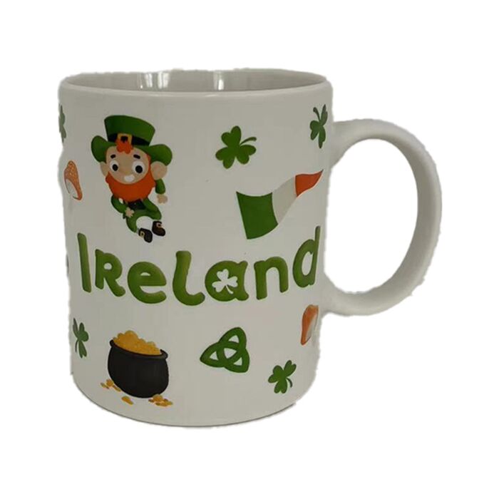 Luck of the Irish Irland Porzellanbecher