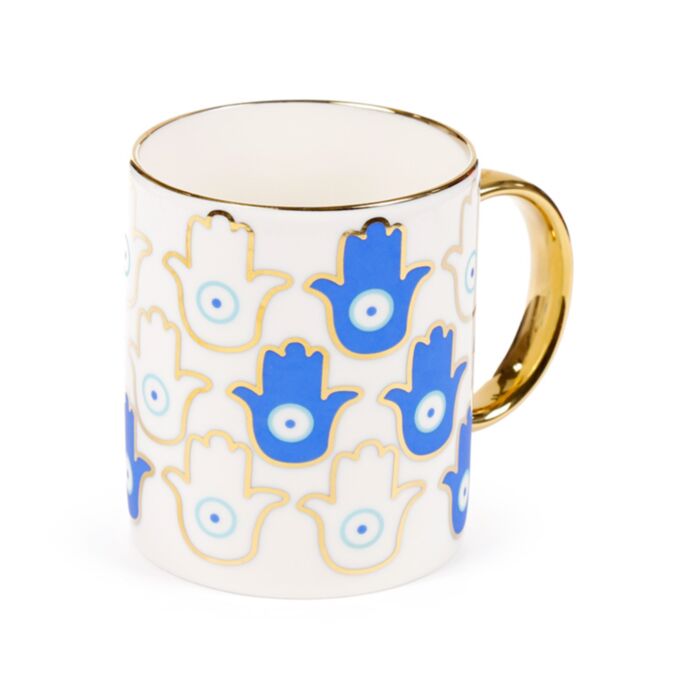 Hand des bösen Blicks  Tasse aus Porzellan 