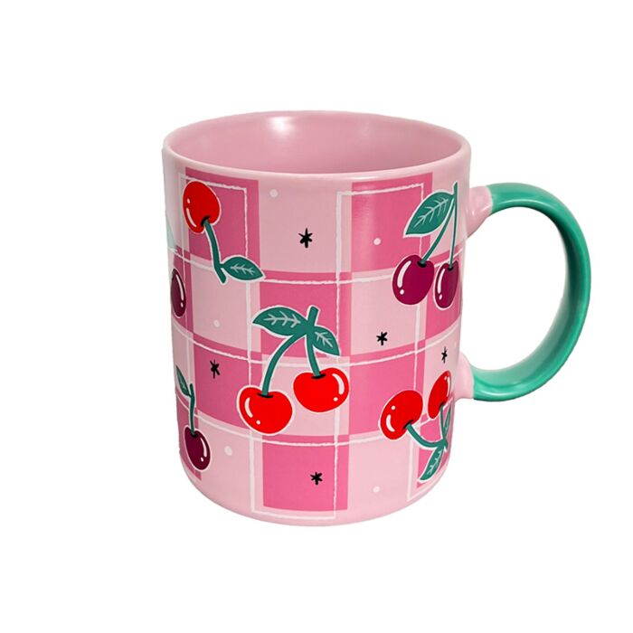Cherry Kirsche Tasse aus Porzellan