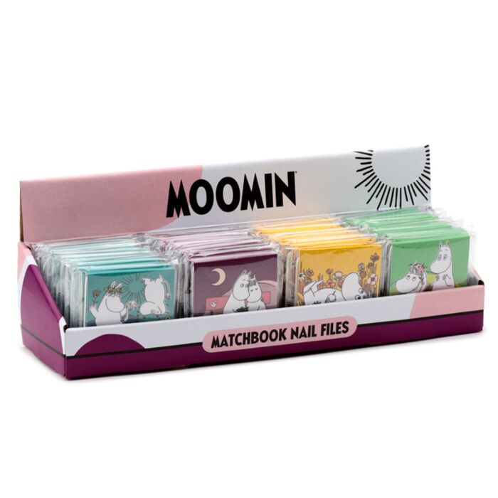 Moomin Mumin Nagelfeilen-Set im Streichholzbriefchen