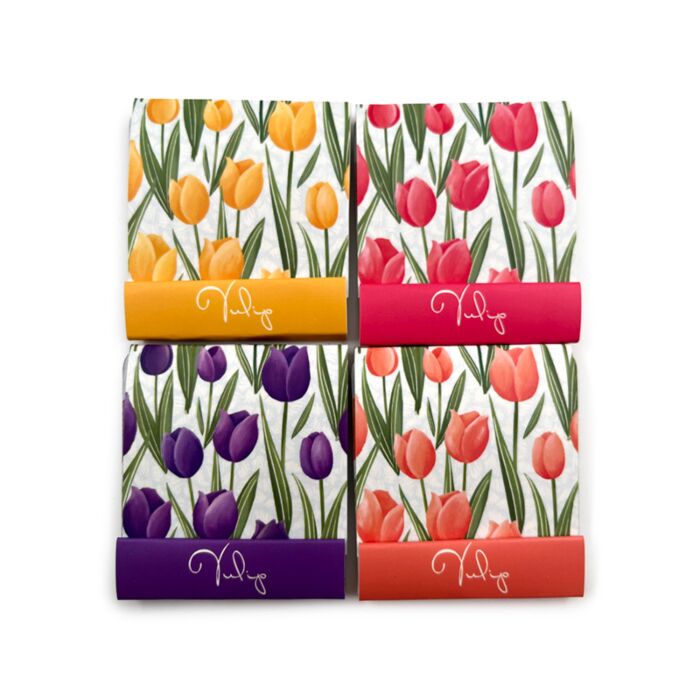 Tulips Tulpen Nagelfeilen-Set im Streichholzbriefchen