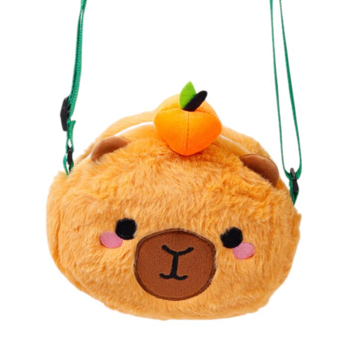 Adoramals Duke the Capybara Wasserschwein Plüsch-Umhängetasche