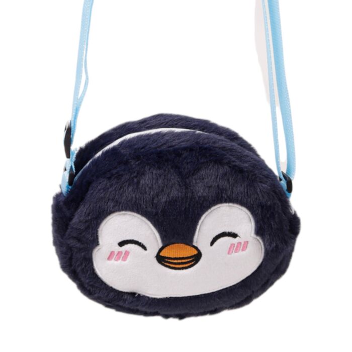 Adoramals Nico the Penguin Pinguin Plüsch-Umhängetasche